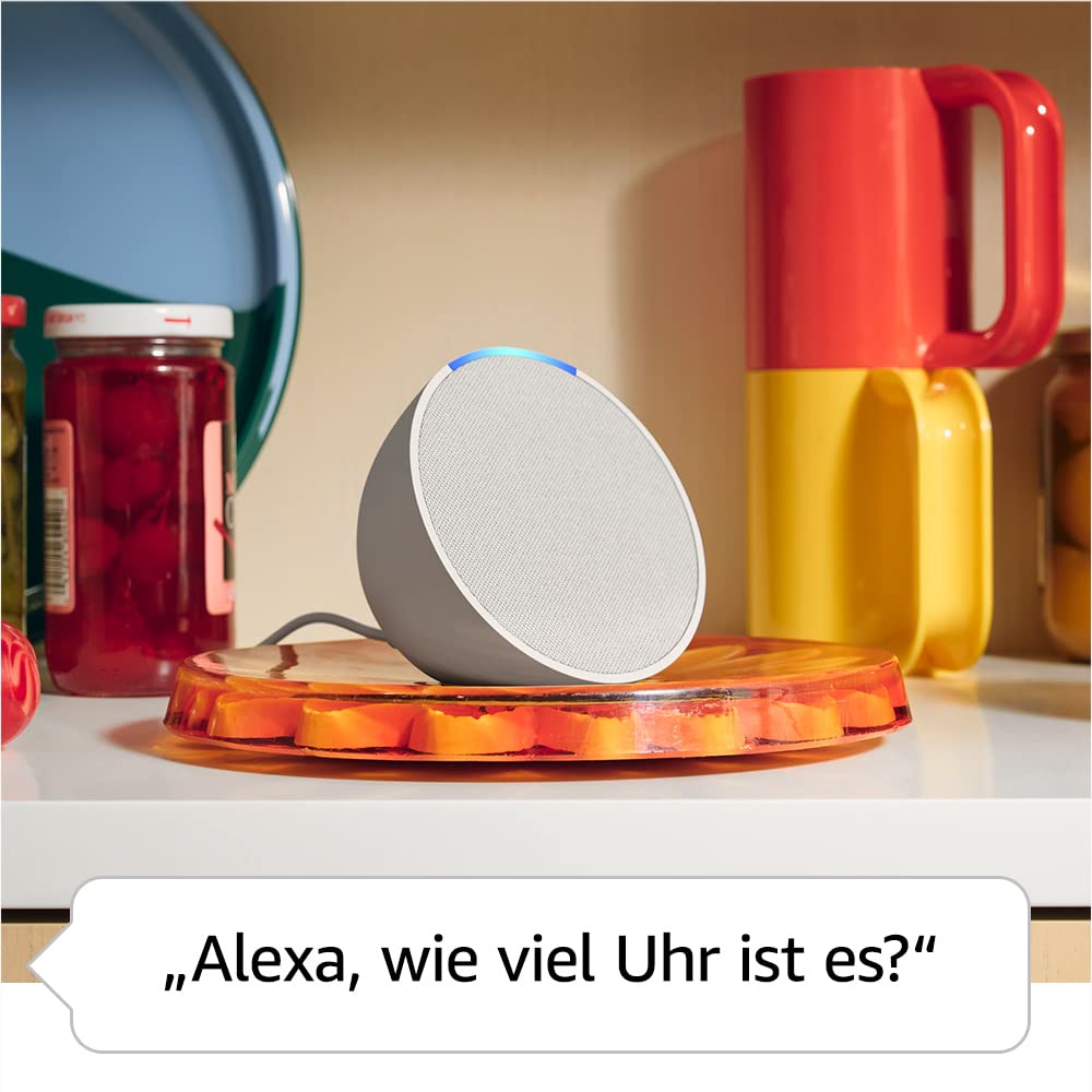 👉 Kompakter Smart Bluetooth Lautsprecher mit vollem Klang, Sprachsteuerung & modernem Design – Anthrazit